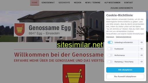 genossame-egg.ch alternative sites