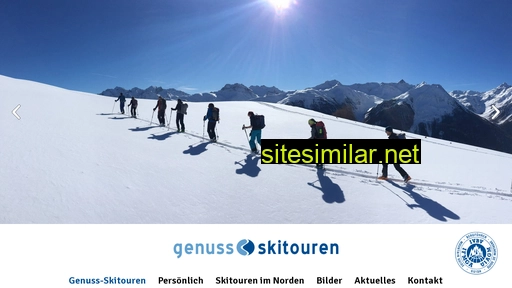 genuss-skitouren.ch alternative sites