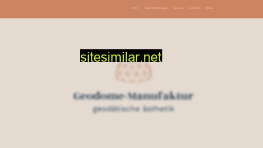 geodome-manufaktur.ch alternative sites