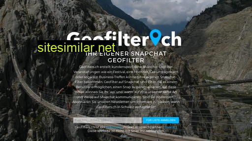 geofilter.ch alternative sites