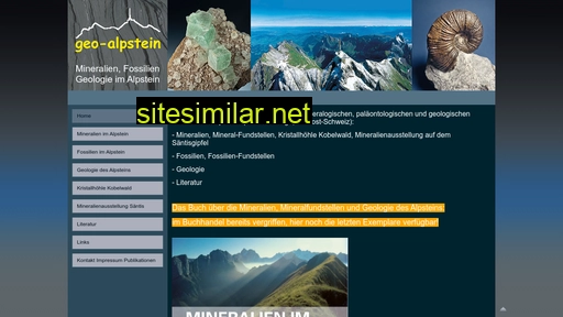 geo-alpstein.ch alternative sites