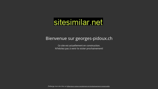 georges-pidoux.ch alternative sites
