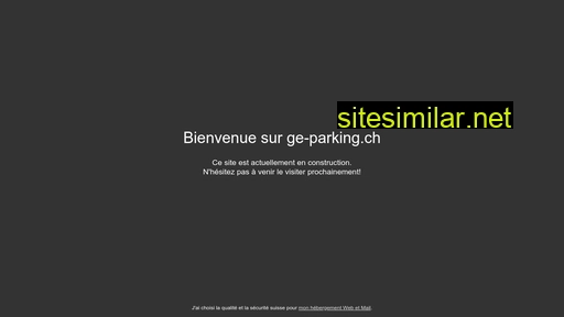 ge-parking.ch alternative sites