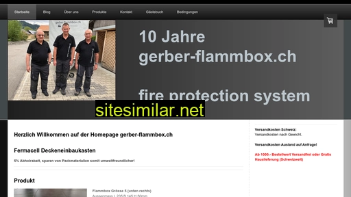 gerber-flammbox.ch alternative sites