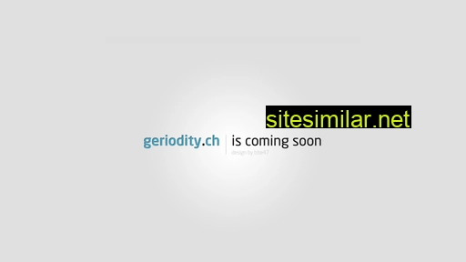 geriodity.ch alternative sites