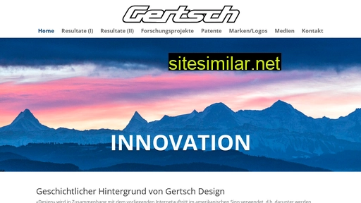 gertsch-design.ch alternative sites