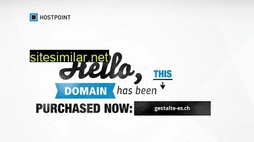 gestalte-es.ch alternative sites