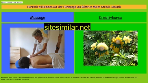 gesund-kreativ.ch alternative sites