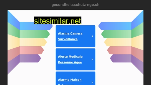 gesundheitsschutz-ngo.ch alternative sites
