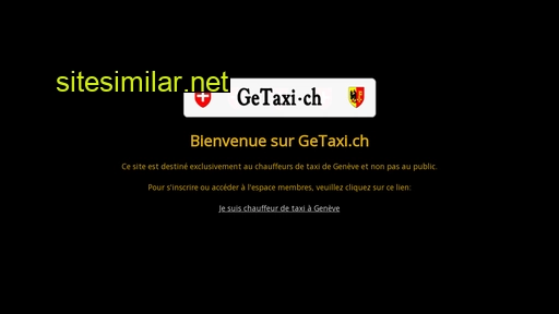 getaxi.ch alternative sites