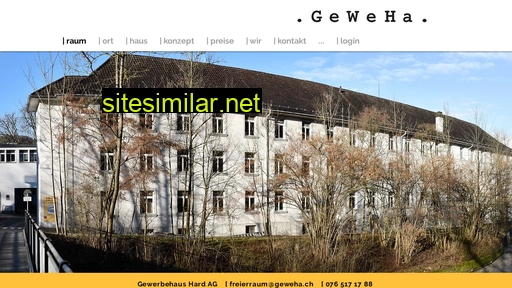 geweha.ch alternative sites