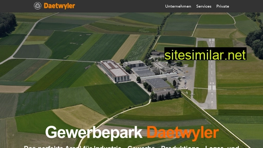 gewerbepark-daetwyler.ch alternative sites