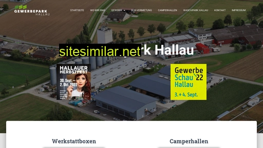 gewerbepark-hallau.ch alternative sites