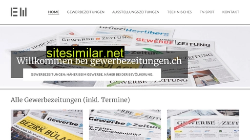 gewerbezeitungen.ch alternative sites
