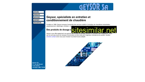 Geysor similar sites