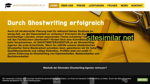 ghostwriteragentur.ch alternative sites