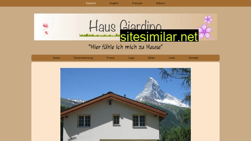 giardino-zermatt.ch alternative sites