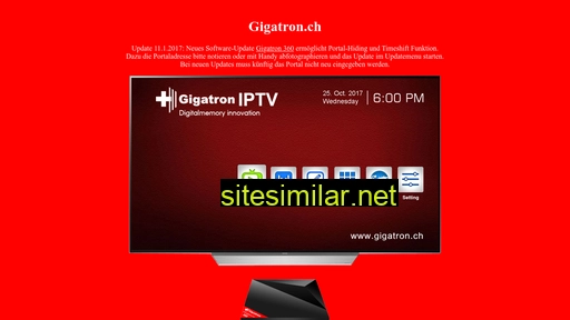 gigatron.ch alternative sites