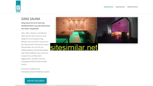 ging-sauna.ch alternative sites