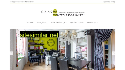 ginnow-wohntextilien.ch alternative sites