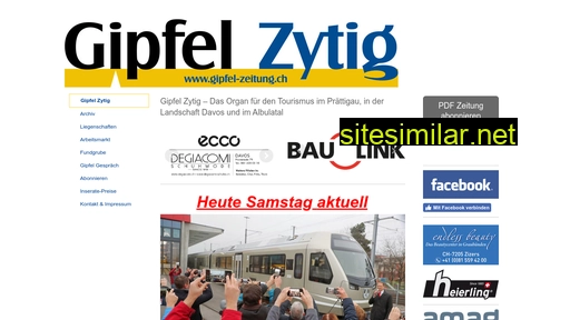 gipfel-zeitung.ch alternative sites
