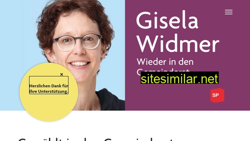 gisela-widmer.ch alternative sites