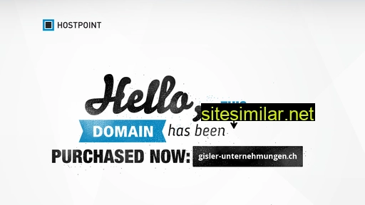 gisler-unternehmungen.ch alternative sites