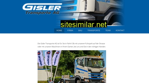 gislertransporte.ch alternative sites