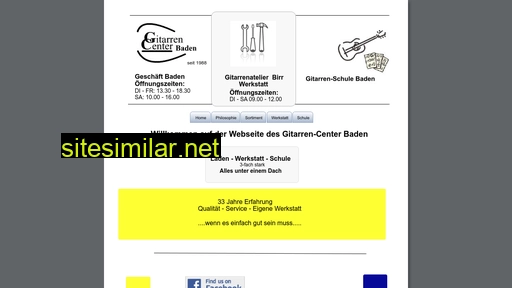 gitarren-center.ch alternative sites