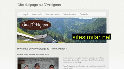 gitealpageauarbignon.ch alternative sites