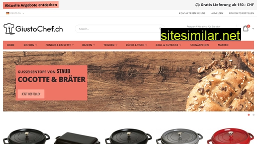 giustochef.ch alternative sites