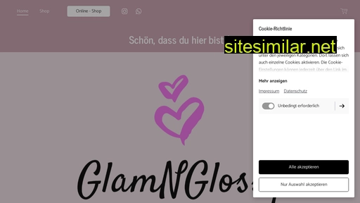 glamnglossy.ch alternative sites