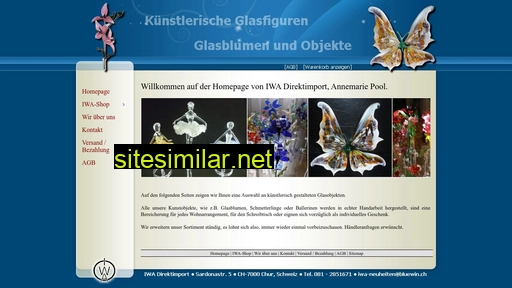 glasblumen.ch alternative sites