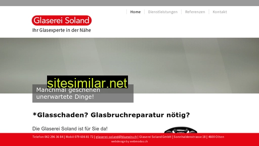 glaserei-soland.ch alternative sites