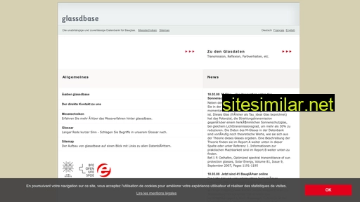 glassdbase.epfl.ch alternative sites