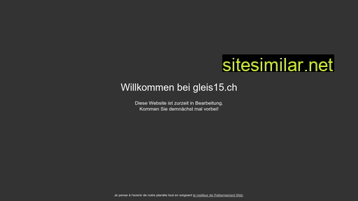 gleis15.ch alternative sites