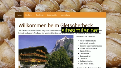 gletscherbeck.ch alternative sites