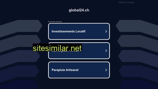 global24.ch alternative sites