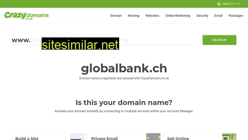 globalbank.ch alternative sites
