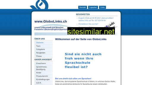 globolinks.ch alternative sites