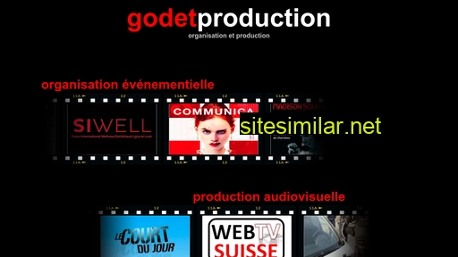 godetproduction.ch alternative sites