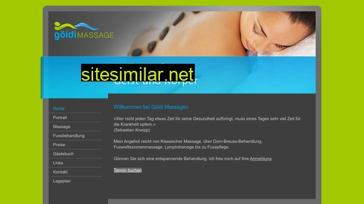 goeldi-massage.ch alternative sites