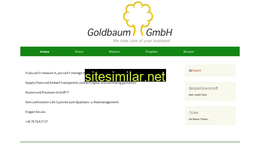 goldbaum.ch alternative sites