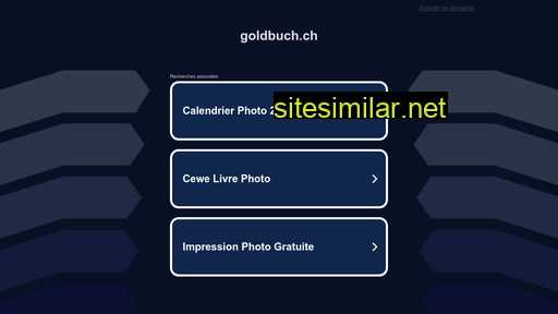 goldbuch.ch alternative sites
