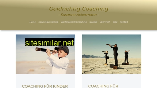 Goldrichtig-coaching similar sites