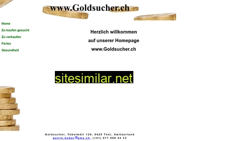 goldsucher.ch alternative sites