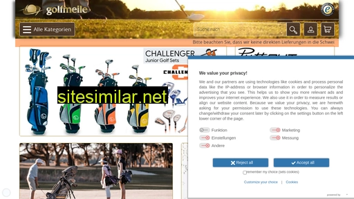 golfmeile.ch alternative sites