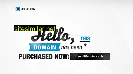 goodlife-science.ch alternative sites