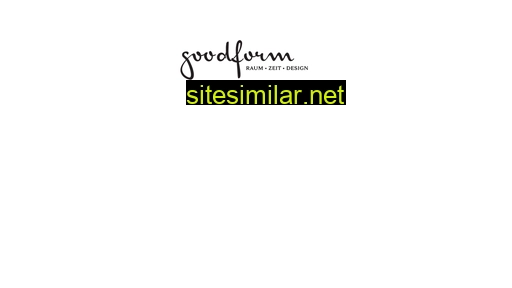 goodform.ch alternative sites