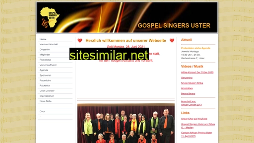 gospel-singers-uster.ch alternative sites